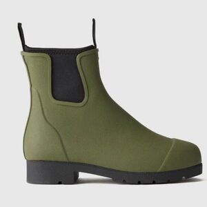 Quince waterproof Ankle Rain Boots - Olive